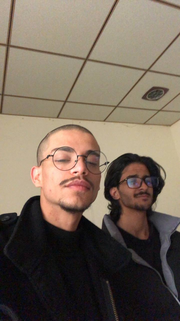 Khalil and Younis, the founders, in the early days
